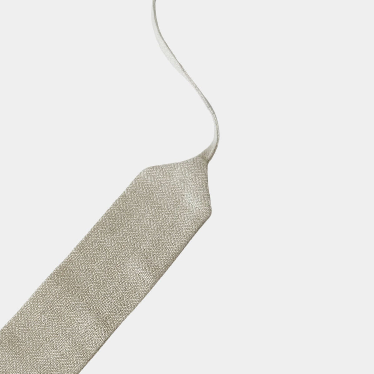 Beige Linen Choker Giacomelli x collo