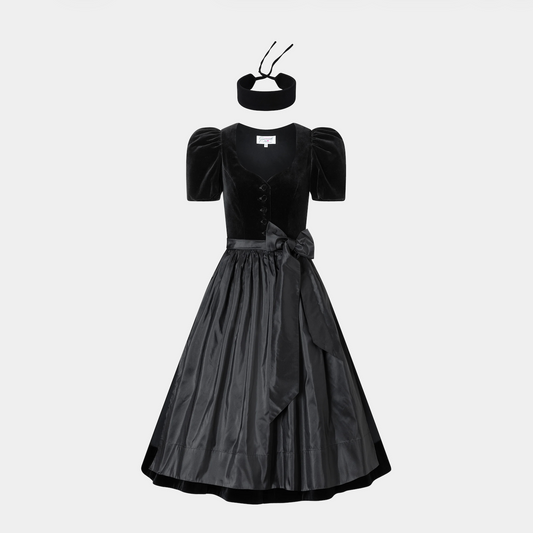 Black_Cotton-Velvet_Choker Giacomelli x collo