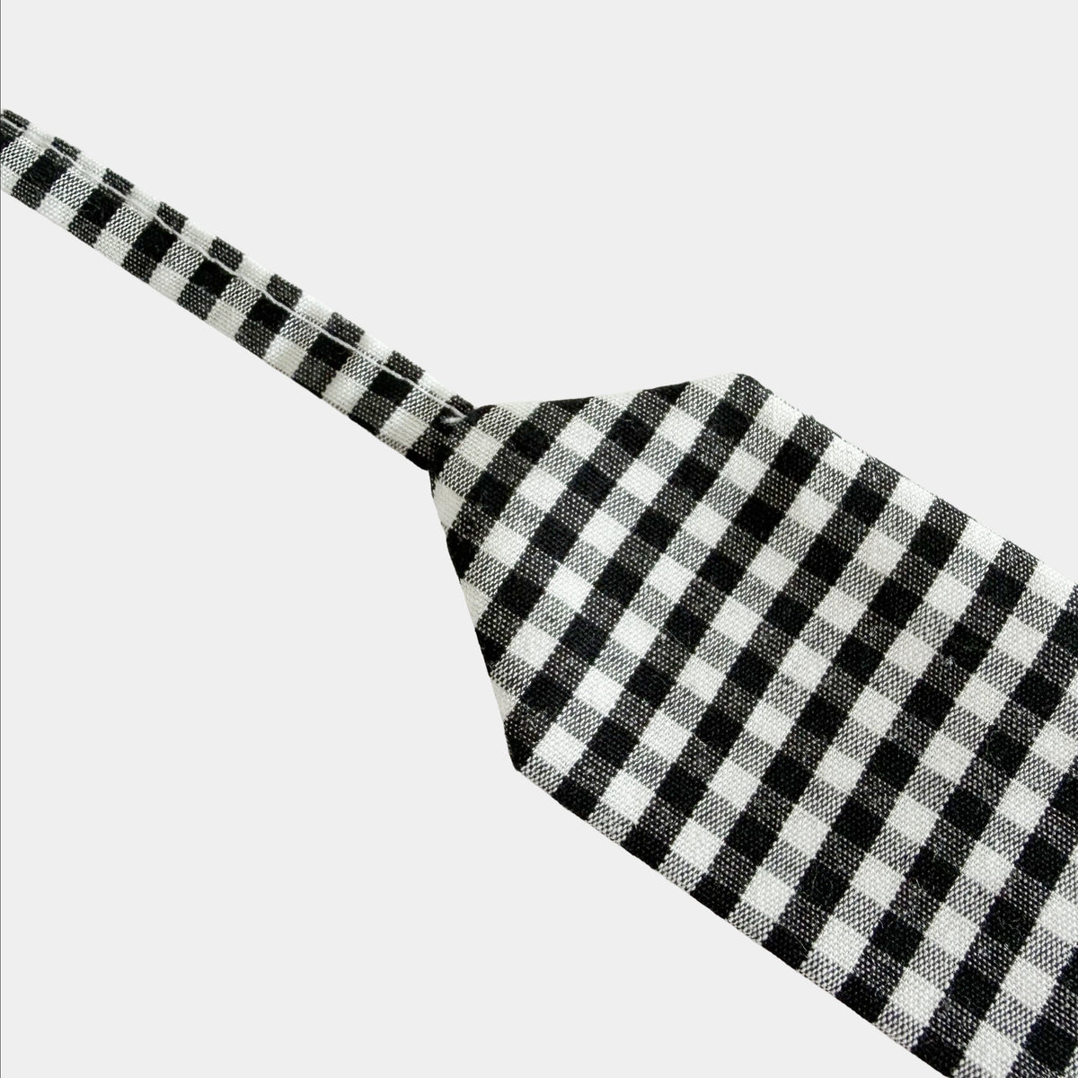 Black Vichy Karo Cotton Choker Giacomelli x collo x Lena Meckel