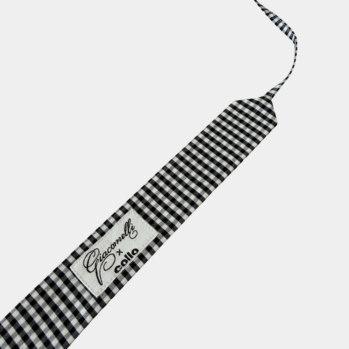 Black Vichy Karo Cotton Choker Giacomelli x collo x Lena Meckel