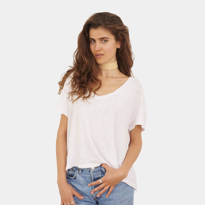 Yellow Vichy Cotton Choker