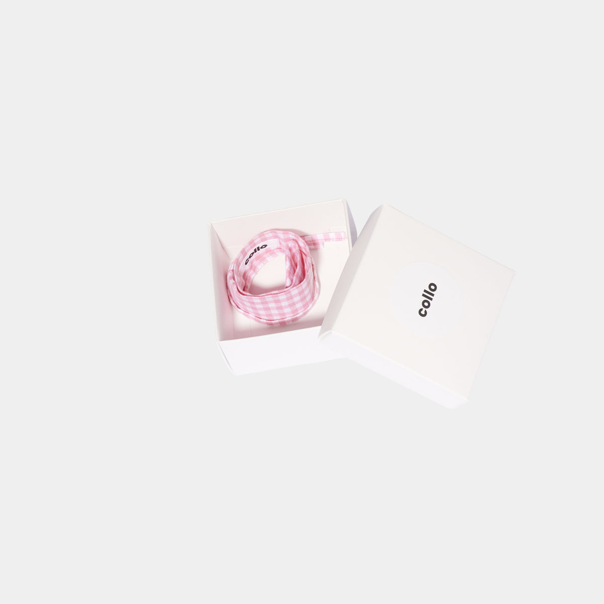 Pink Vichy Cotton Choker - collo wiesn special 