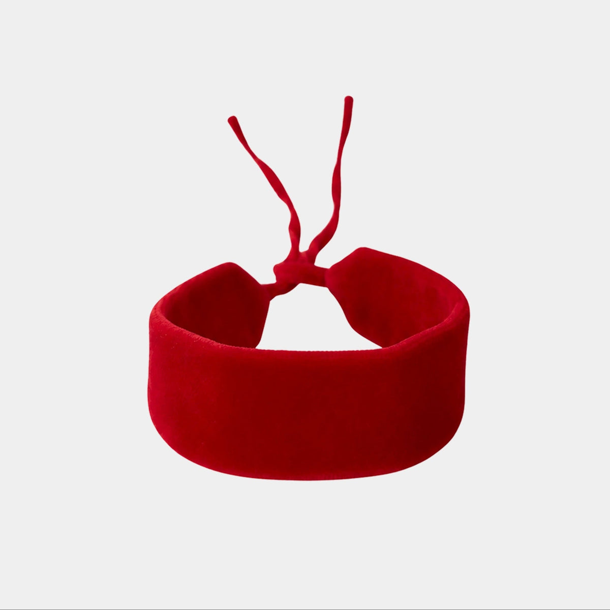 Red_Cotton-Velvet_Choker Giacomelli x collo 