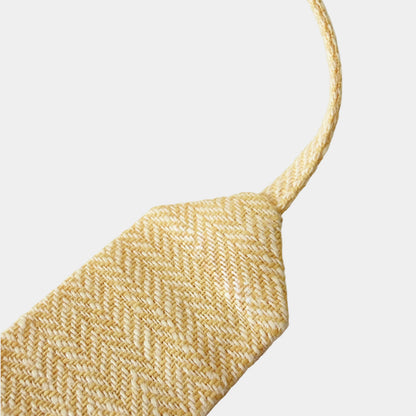 Yellow Linen Choker Giacomelli x collo