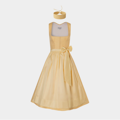 Yellow Linen Choker Giacomelli x collo