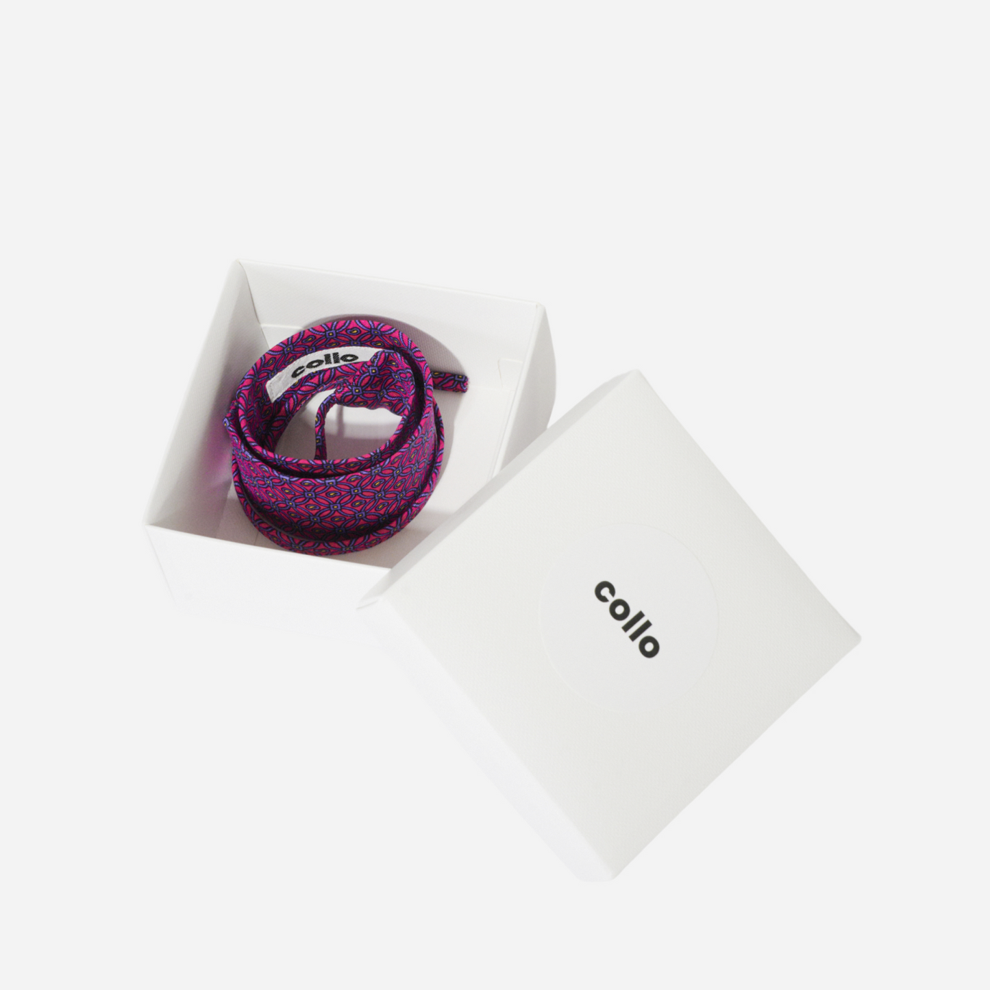 Fuchsia Retro Silk Choker – collo limited edition choker