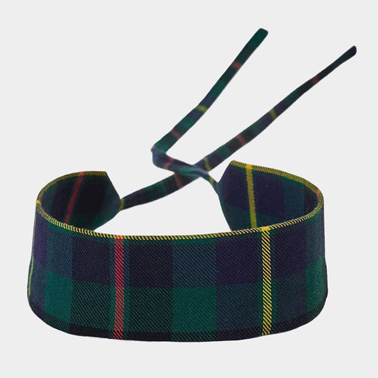 Tartan Green Cotton Choker