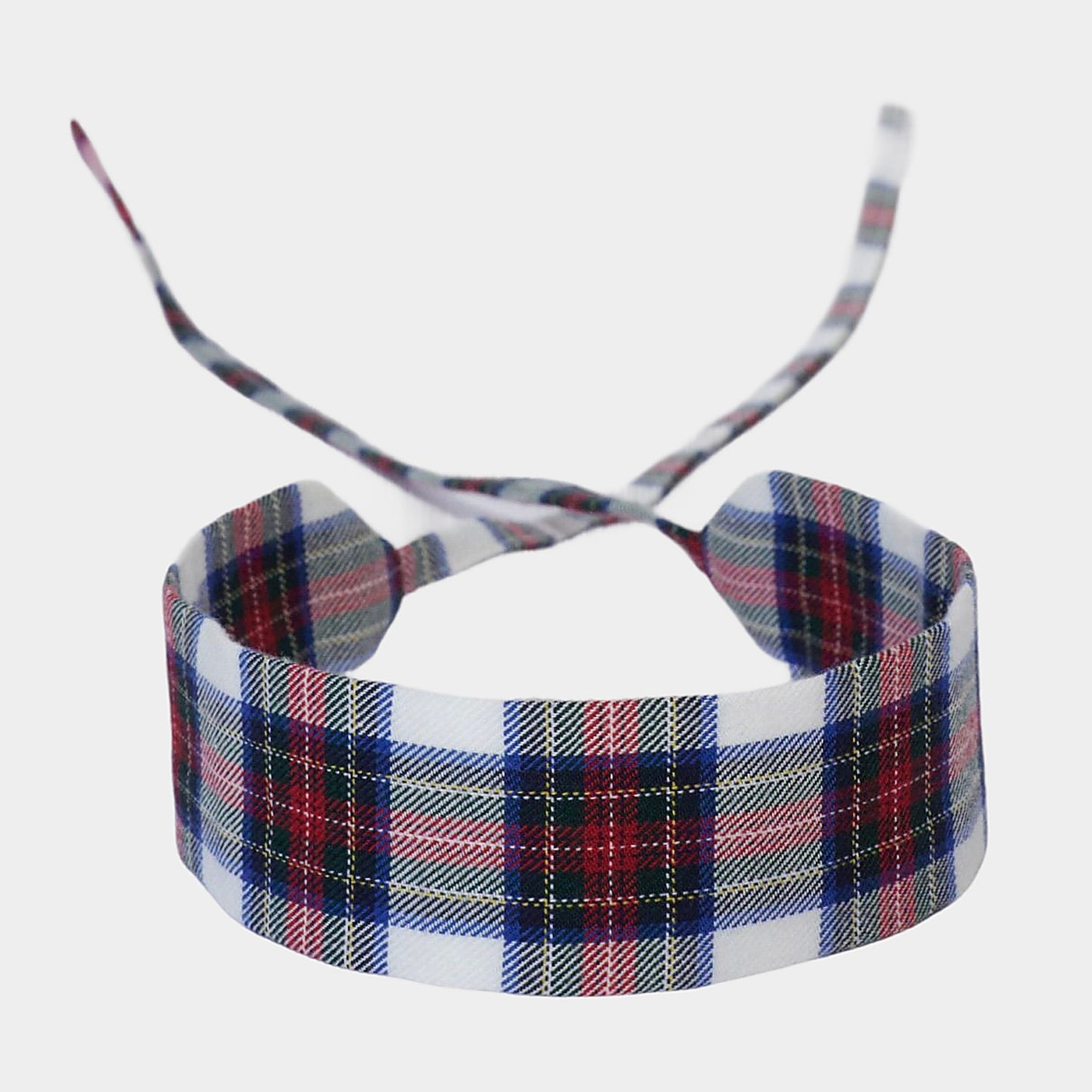 Tartan Red Cotton Choker